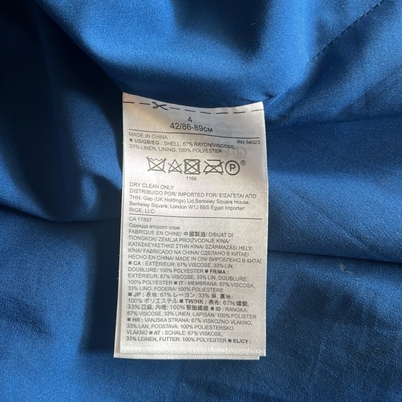 Banana Republic Floral Dress Size 4 - Picture 16 of 16